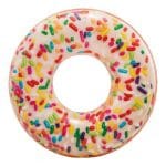 White Inflatable Donut Ring Intex #56263
