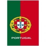 Microfiber Beach Towel Flag of Portugal 180 x 100 cm