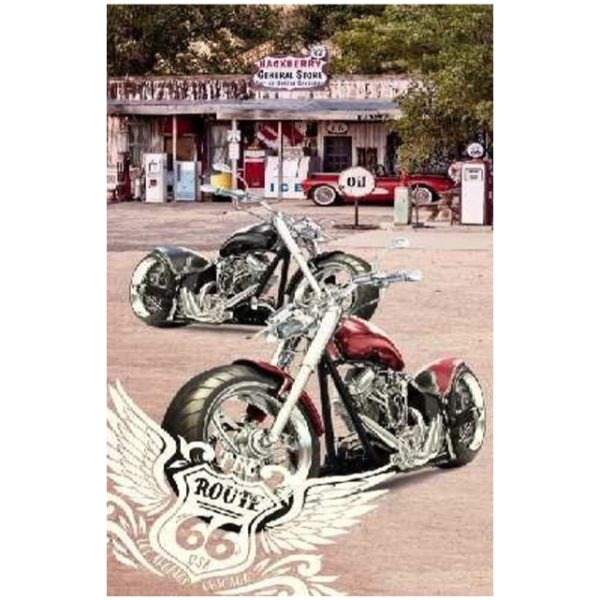 Harley Davidson Motorbike Microfiber Beach Towel 180 x 100 cm