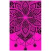 Pink Mandala Microfiber Beach Towel 180 x 100 cm