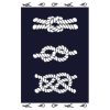 Sailor's Knot Microfiber Beach Towel 180 x 100 cm