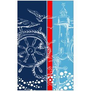 Marine Elements Microfiber Beach Towel 180 x 100 cm