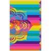 Striped Mandala Microfiber Beach Towel 180 x 100 cm