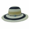 Lady’s Capeline Large Striped with Stones
