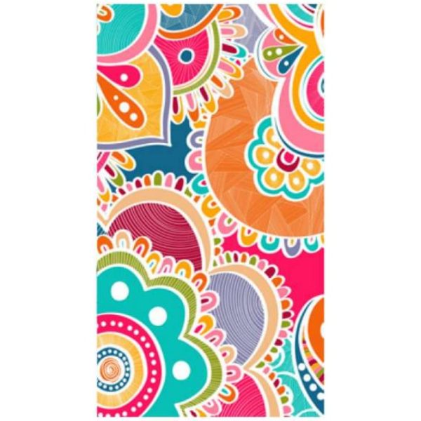 Colorful Mandalas Microfiber Beach Towel 180 x 100 cm