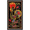 Galo de Barcelos Microfiber Beach Towel 180 x 100 cm