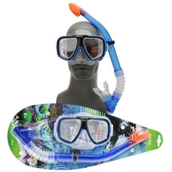 Reef Diving Kit (Goggles + Tube) Intex Aquaflow Sport #55948