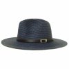 Blue Man Hat With Flat Brim