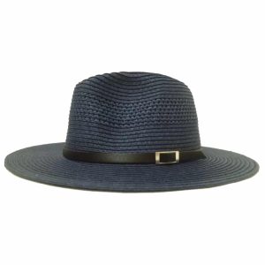 Blue Man Hat With Flat Brim