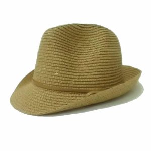 Yellow Flat Small Flappy Sequined Hat
