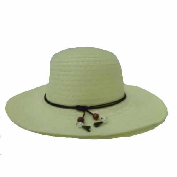 White Lady's Capline with Decorative Elements