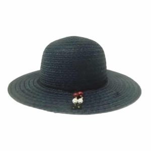 Blue Lady's Capline with Decorative Elements
