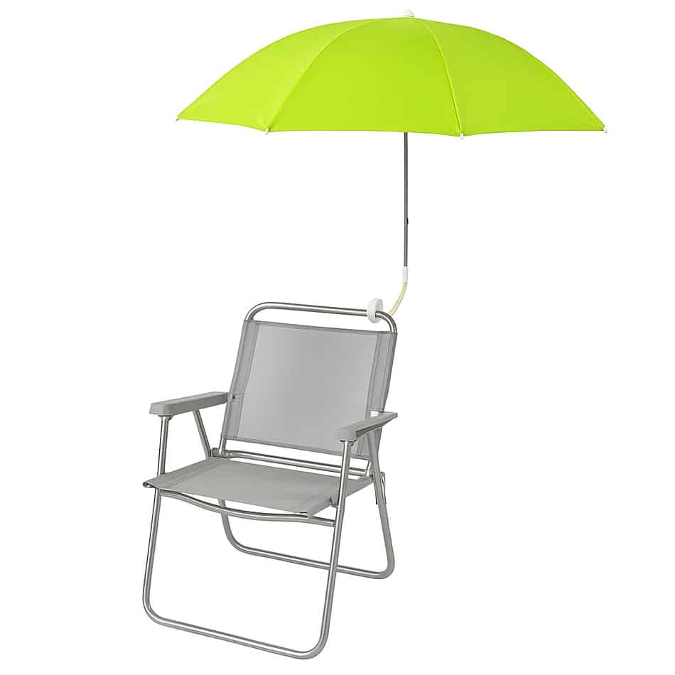 Umbrella for Beach Chair 120 cm diameter Green