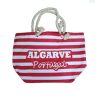 Red Striped Strap Beach Bag Algarve Portugal