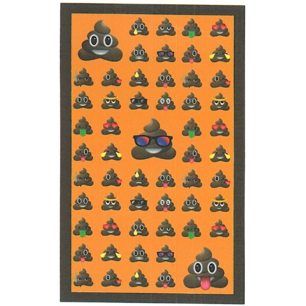 Poop Emoji Microfiber Beach Towel 180 x 100 cm