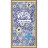 Microfiber Losas Play Towel with Portuguese Carabel 180 x 100 cm Yellow