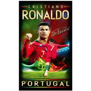 Cristiano Ronaldo Microfiber Beach Towel Signed Portugal