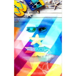 Colorful Summer Microfiber Beach Towel