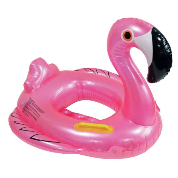 Inflatable Flamingo for Children with Leg Support Aremar #6220