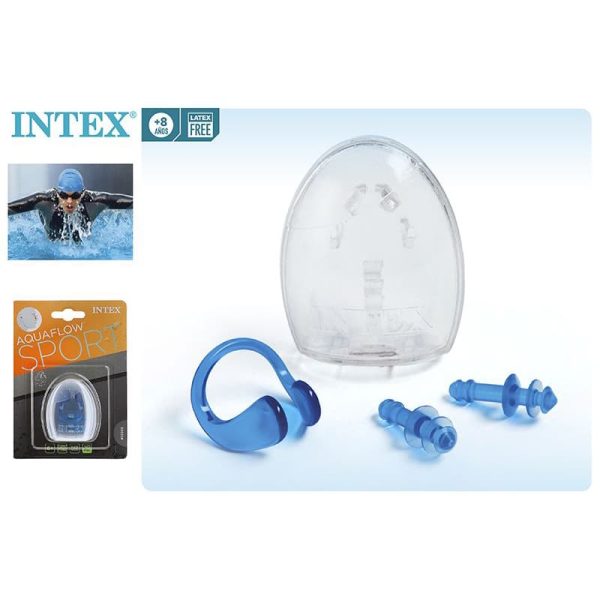 Intex Earplugs and Nose Clip #55609