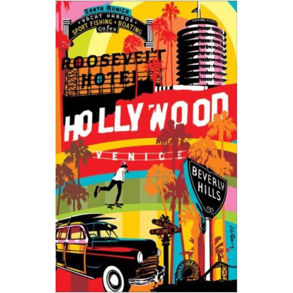 Hollywood Microfiber Beach Towel