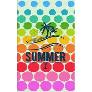 Colorful Summer Microfiber Beach Towel