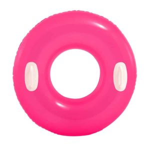 Fluorescent Hinchable Wheel With Wings Intex #59258 Pink