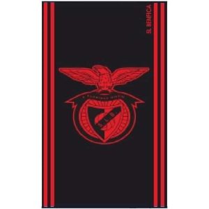 Sport Lisboa e Benfica Licensed Microfiber Beach Towel Black