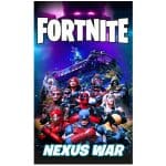 Fortnite Nexus War Microfiber Beach Towel