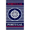 Playa Toalla Microfibra Portugal Rosa de los Vientos y Cuerdas