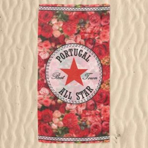 Portugal All Stars Pink Microfiber Beach Towel