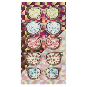 Microfiber Beach Towel Sunglasses