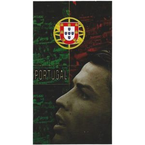 Cristiano Ronaldo Face Microfiber Beach Towel
