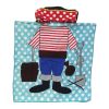 Children's Beach Poncho Polyester Treasure Hunt