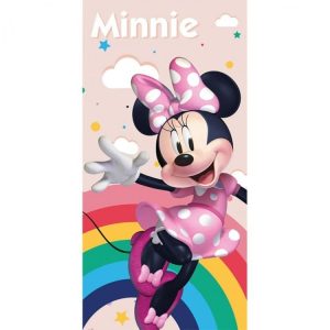 Minnie Rainbow Children's Microfiber Beach Towel