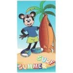Surfer Mouse Summer Surf Microfiber Children's Beach Towel