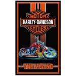 Harley Davidson The Legend Microfiber Beach Towel