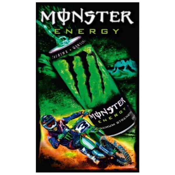 Monster Energy Microfiber Beach Towel