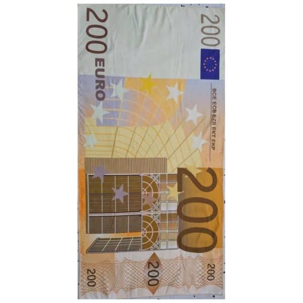 Microfiber Beach Towel Note 200 Euros