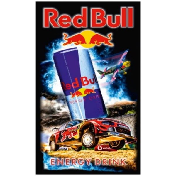 Red Bull Energy Drink Microfiber Beach Towel
