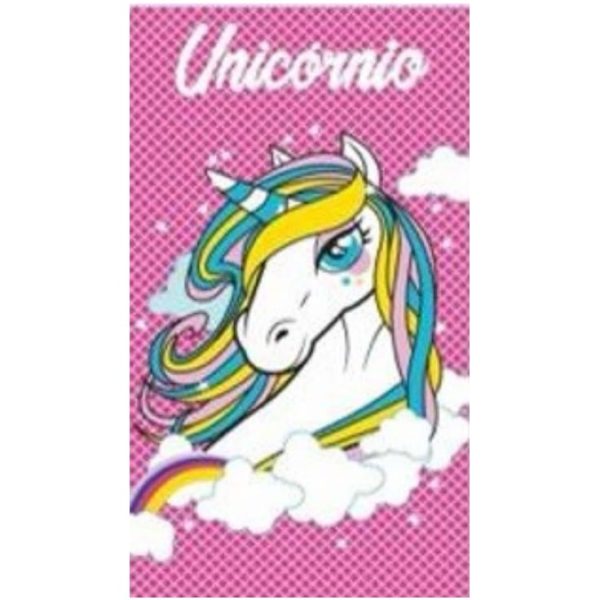 Unicorn in the Clouds Microfiber Beach Towel