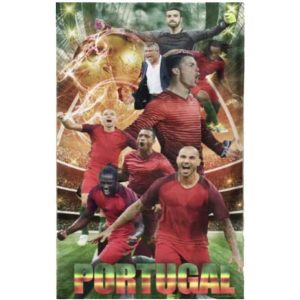 Cristiano Ronaldo Portuguese National Team Microfiber Beach Towel 180 x 100 cm