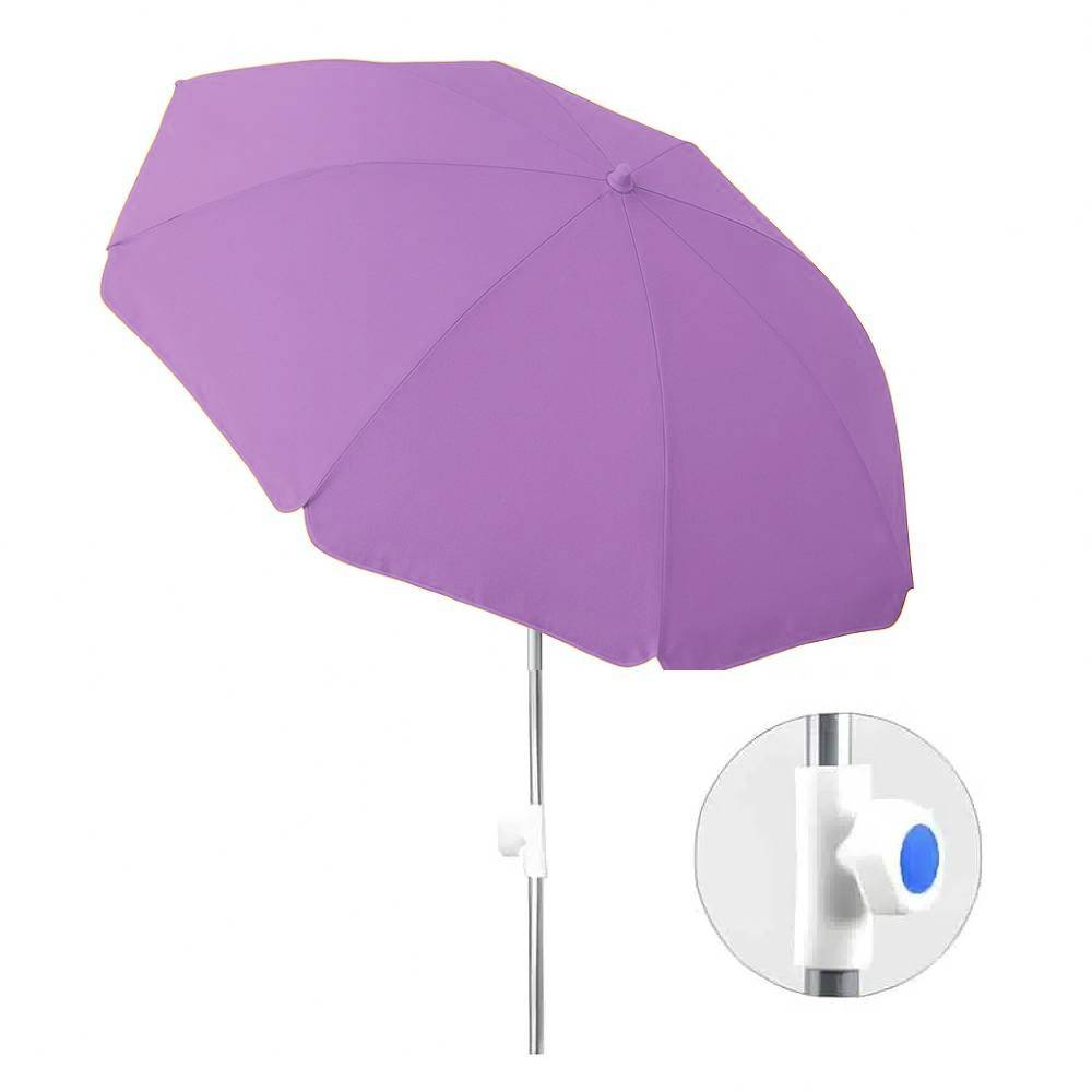 Polyester Parasol 1.80m Lisbon 15107 Lilac