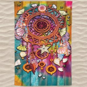 Colorful Dreamcatcher Microfiber Beach Towel