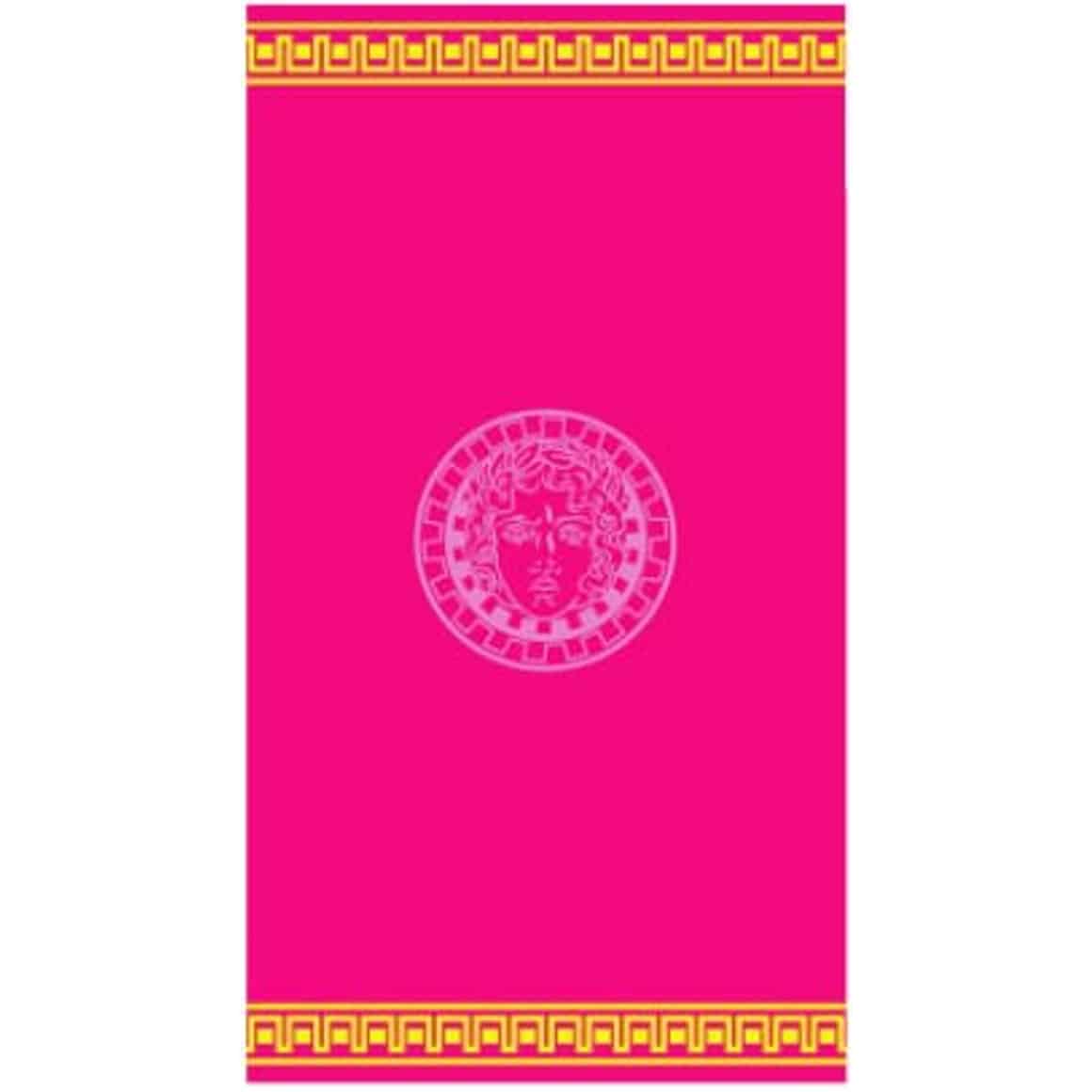 Quasi Microfiber Beach Towel - Versace Pink