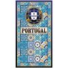 Microfiber Beach Towel Azulejos Shield of Portugal
