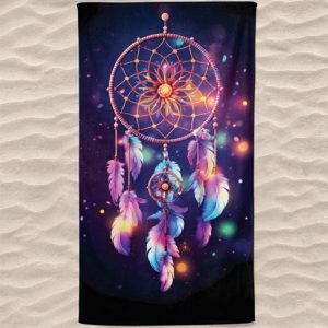 Dreamcatcher Microfiber Beach Towel