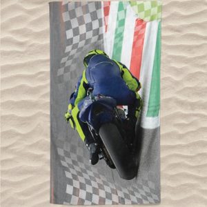 Superbikes Microfiber Beach Towel