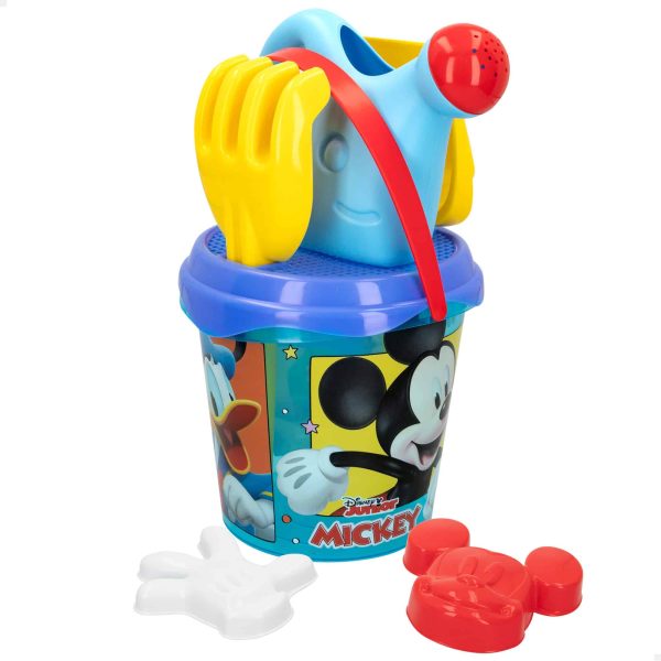 Mickey Disney Transparent Beach Bucket Set with Watering Can