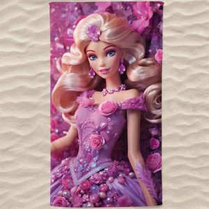 Barbie Microfiber Beach Towel